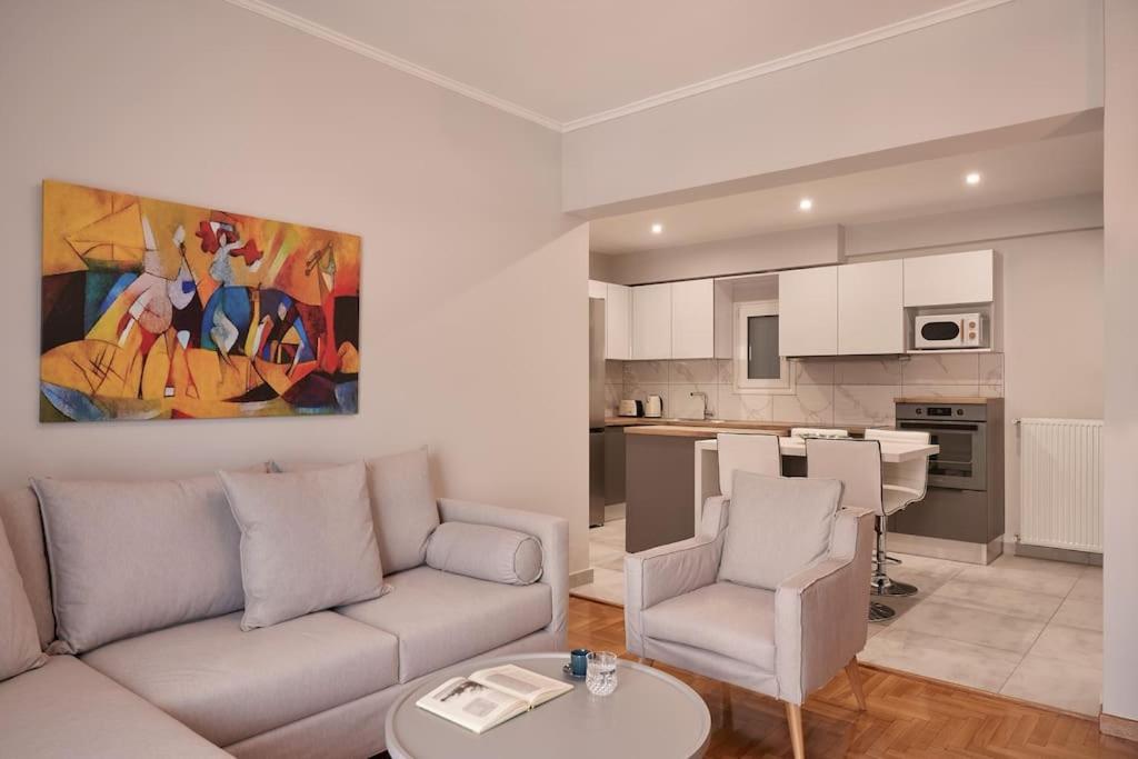 Fix 2Bd Apartment With Parthenon View 아테네 외부 사진